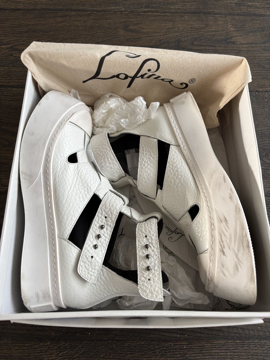 Lofina Damenschuhe: Lofina Sneakers/Boots, White, Size 40 – Gebraucht aus Erlenbach ZH von verbena_mint 1