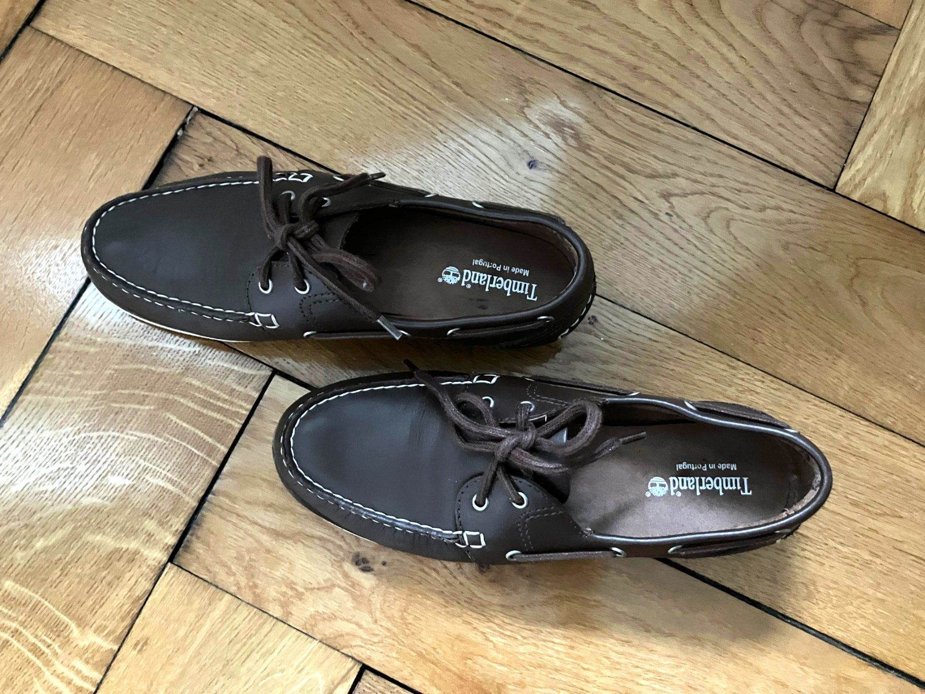 Timberland Scarpe da donna: Timberland Damen Mokassin braun – Nuovo (secondo la descrizione) da Lausanne venduto da sar_22wv