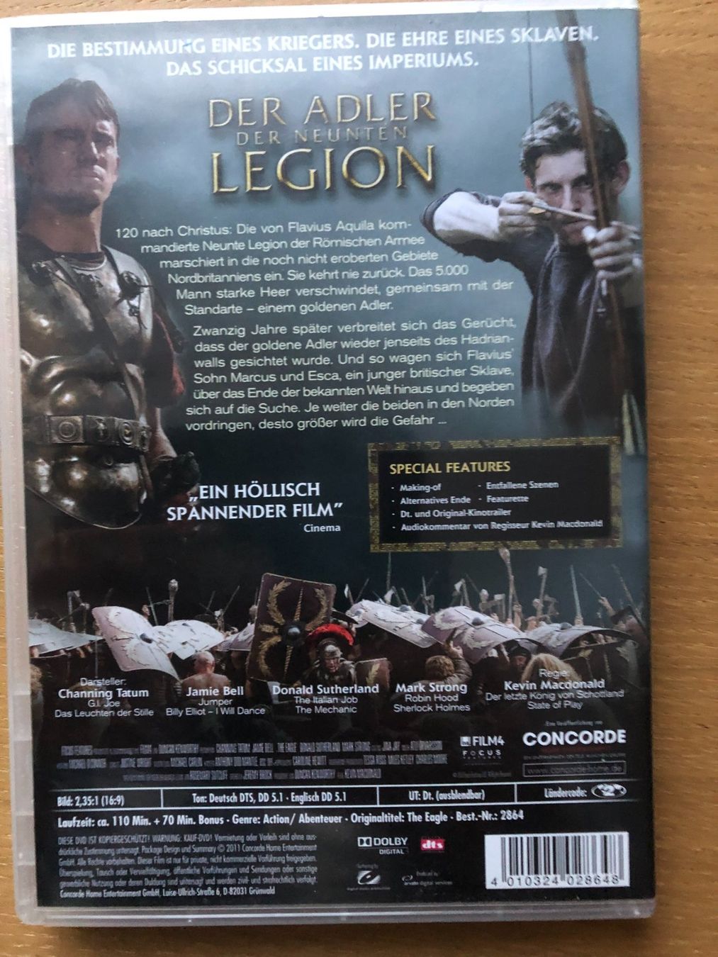 Alle DVDs: Der Adler der neunten Legion – Gebraucht aus Basel von jannickpascal 1