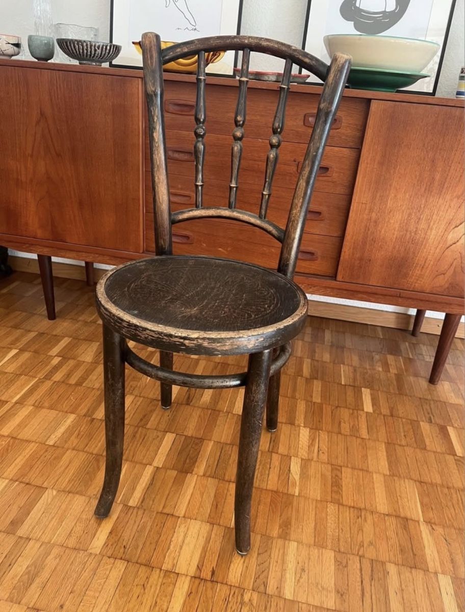 Thonet Sedie: Antique Thonet bistrot Sthule  – Usato da Zürich venduto da Zurich_TimeCapsule