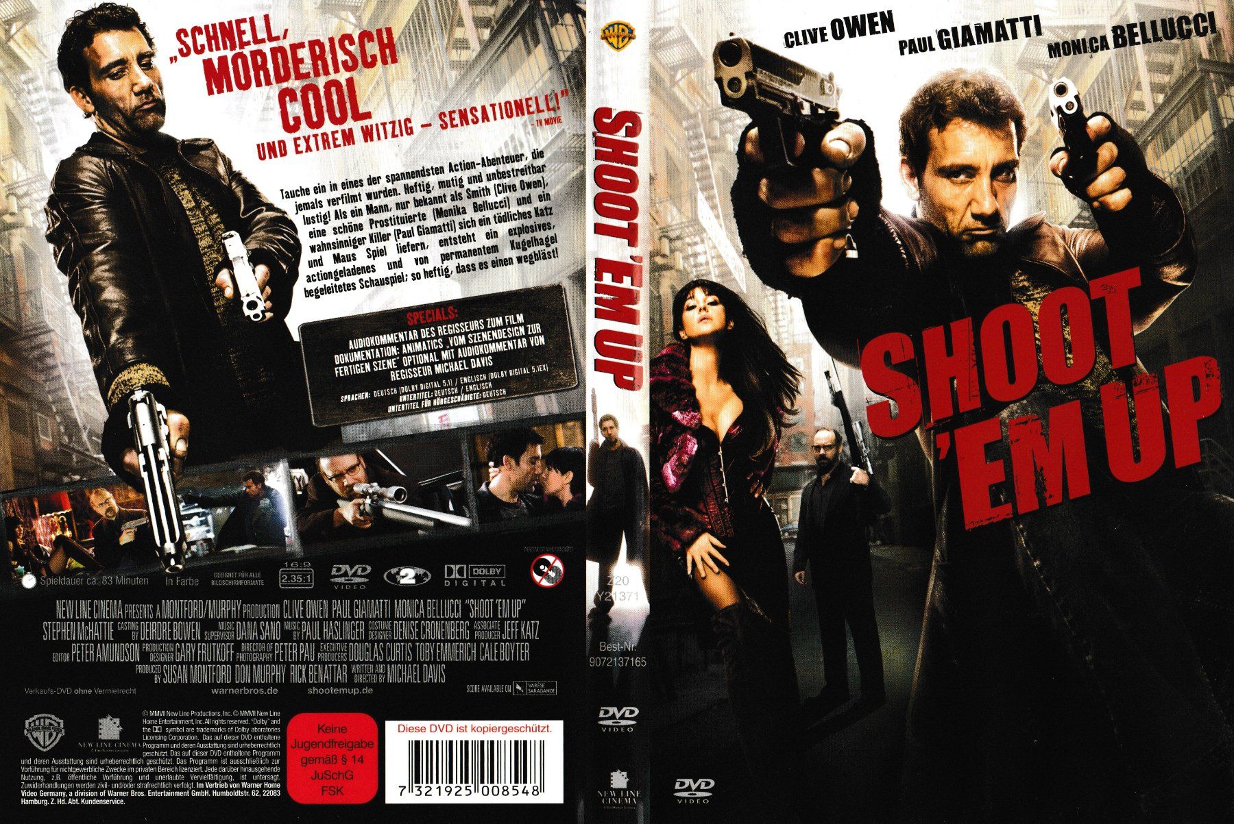 Tutti i DVDs: DVD - Shoot 'em up – Usato da Langnau am Albis venduto da MediaRescuerKeLoX