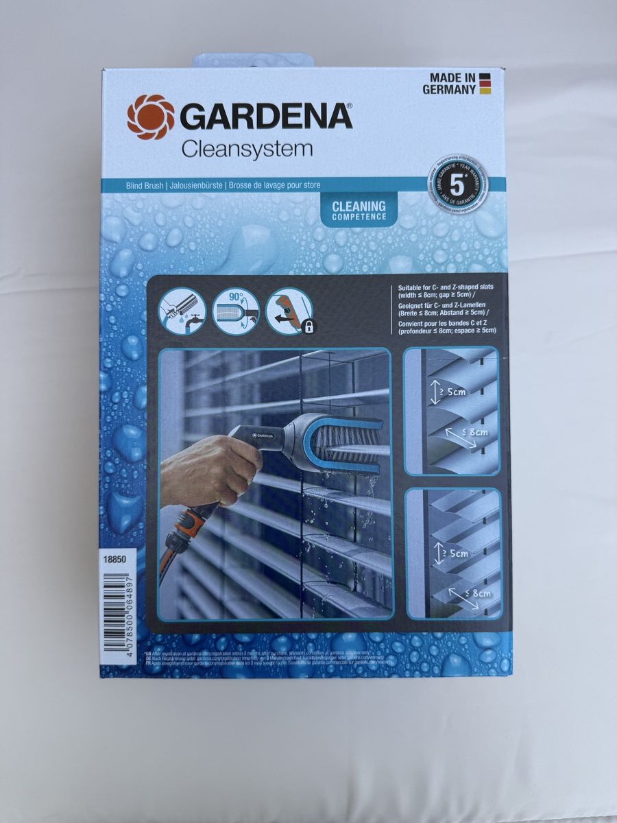 Gardena Altro per la casa: Gardena Jalousienbürste – Nuovo e nell'imballaggio originale da Bichelsee venduto da straub87