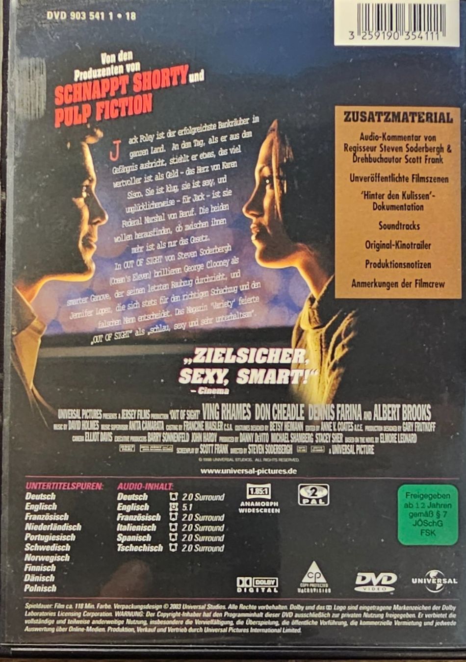 Tutti i DVDs: Out of Sight – Usato da Wahlen b. Laufen venduto da Cg10 1