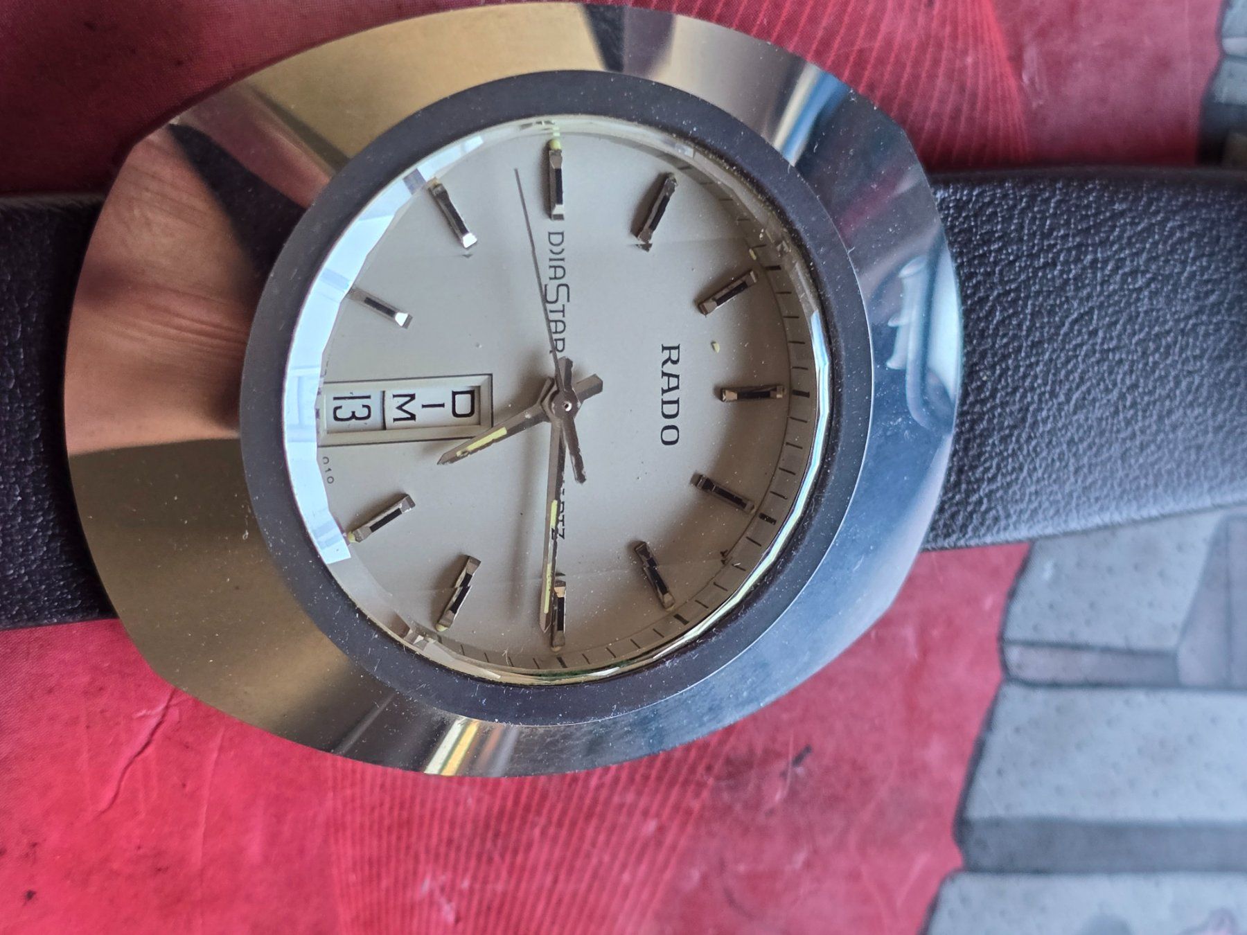 Rado Orologi: 553 Seltene Rado DiaStar Quartz Date TOP – Usato da Muri AG venduto da Corredor 1