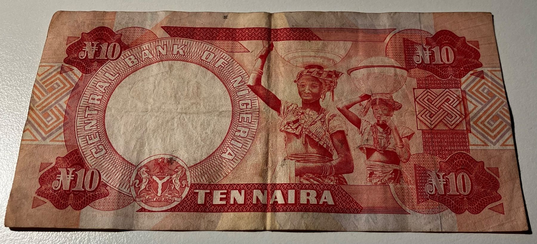 Banconote: Nigeria 10 Naira – Usato da Algetshausen venduto da Carrhard 1