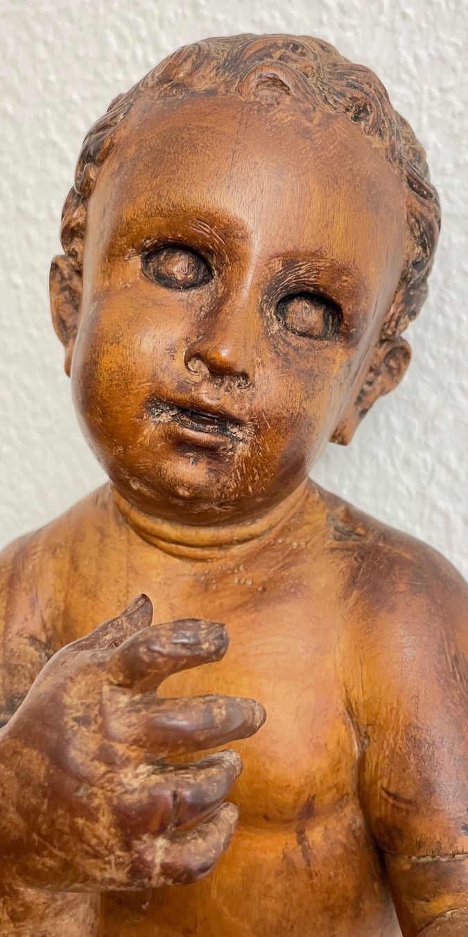 Statuette: Jesuskind Holz Barock – Usato da Basel venduto da guardianfairy 2