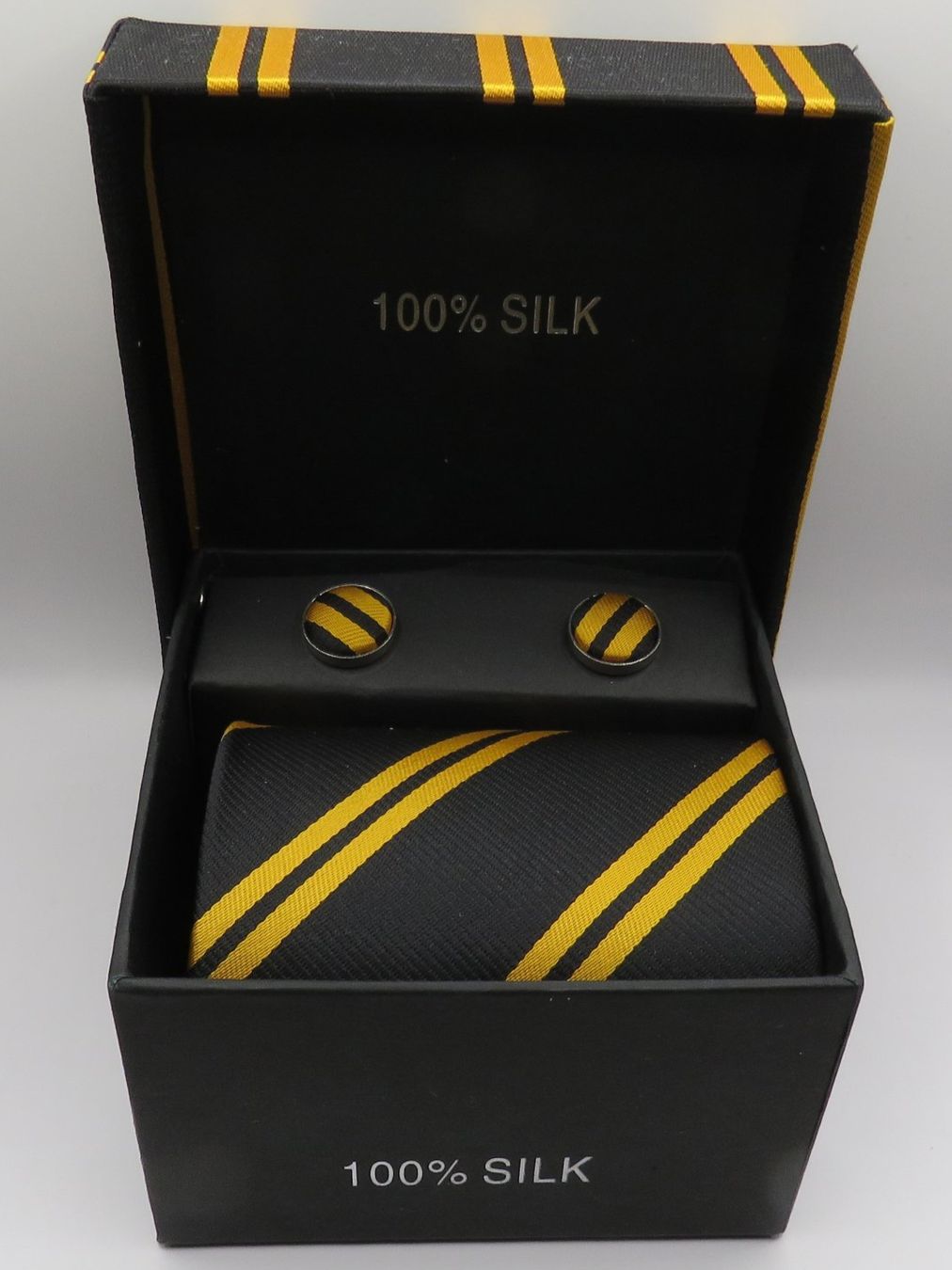 Cravatte: KRAWATTEN Set - 100% Silk - Neu in Box - Liquidation – Nuovo (secondo la descrizione) da Grenchen venduto da Yamahwildstar16