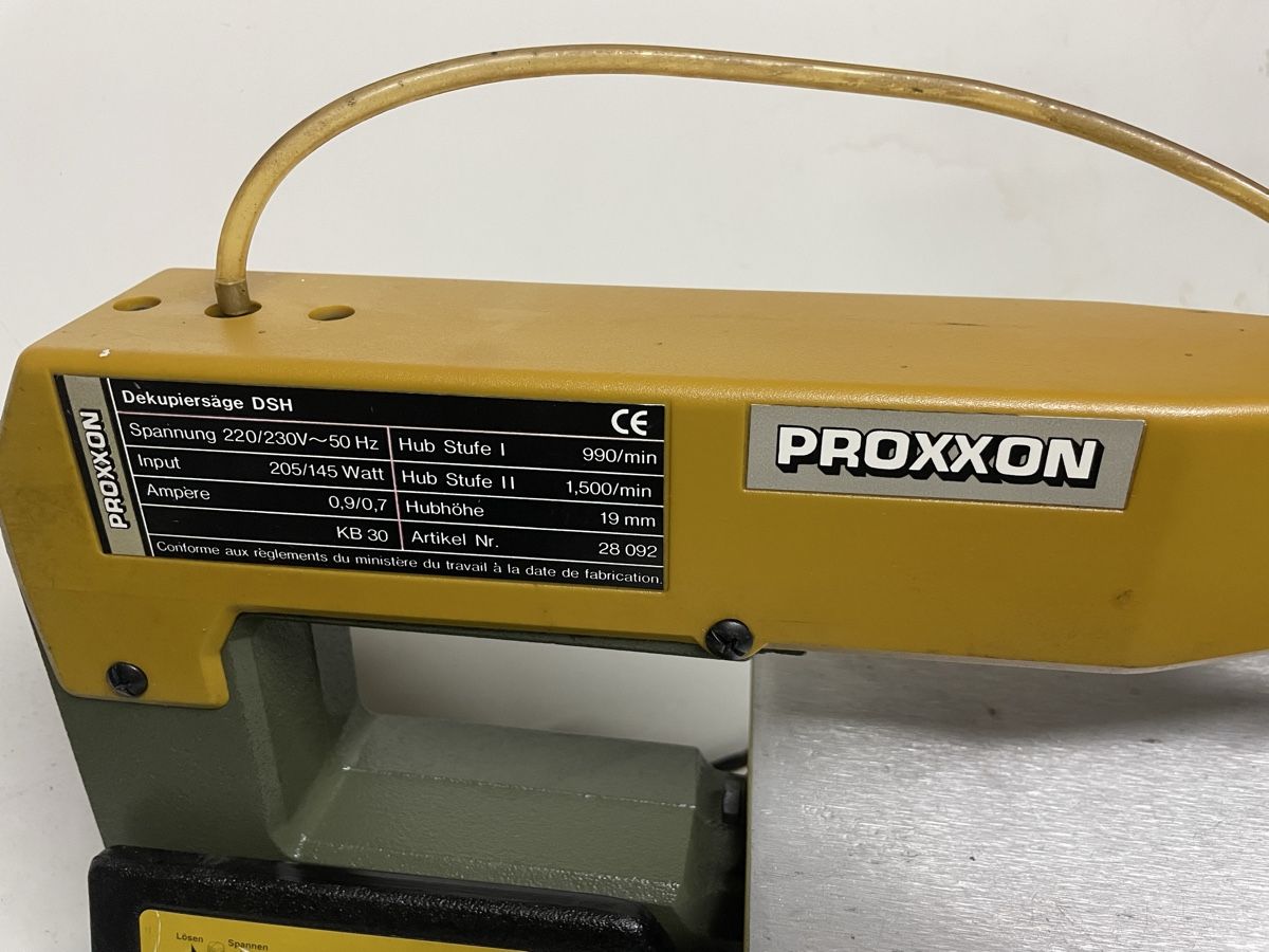 Seghe: Proxxson Dekupiersäge DJS – Usato da Erlinsbach SO venduto da Demonja 4