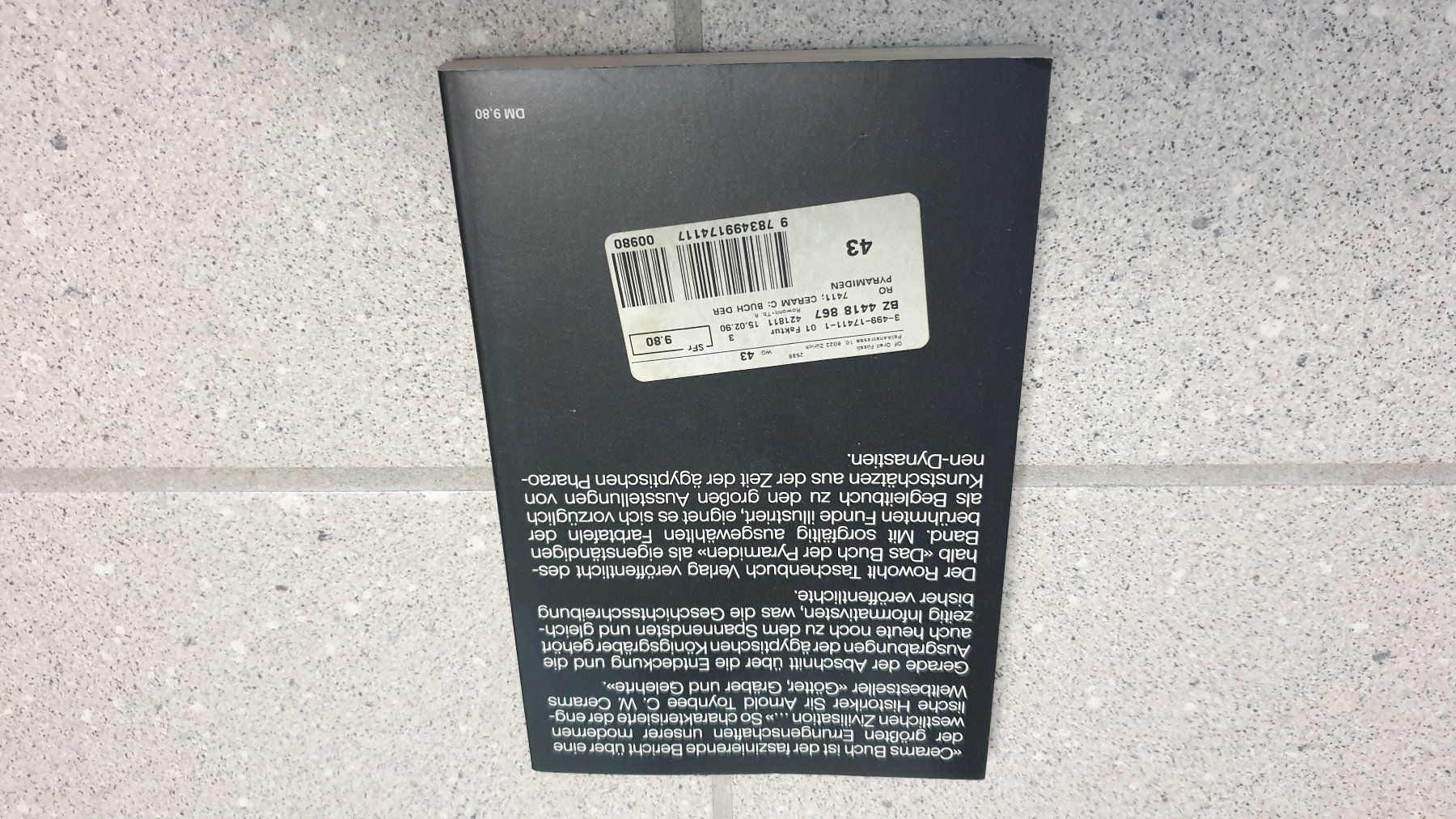 Bücher: Das Buch der Pyramiden – Gebraucht aus Stäfa von Supertramp73 1