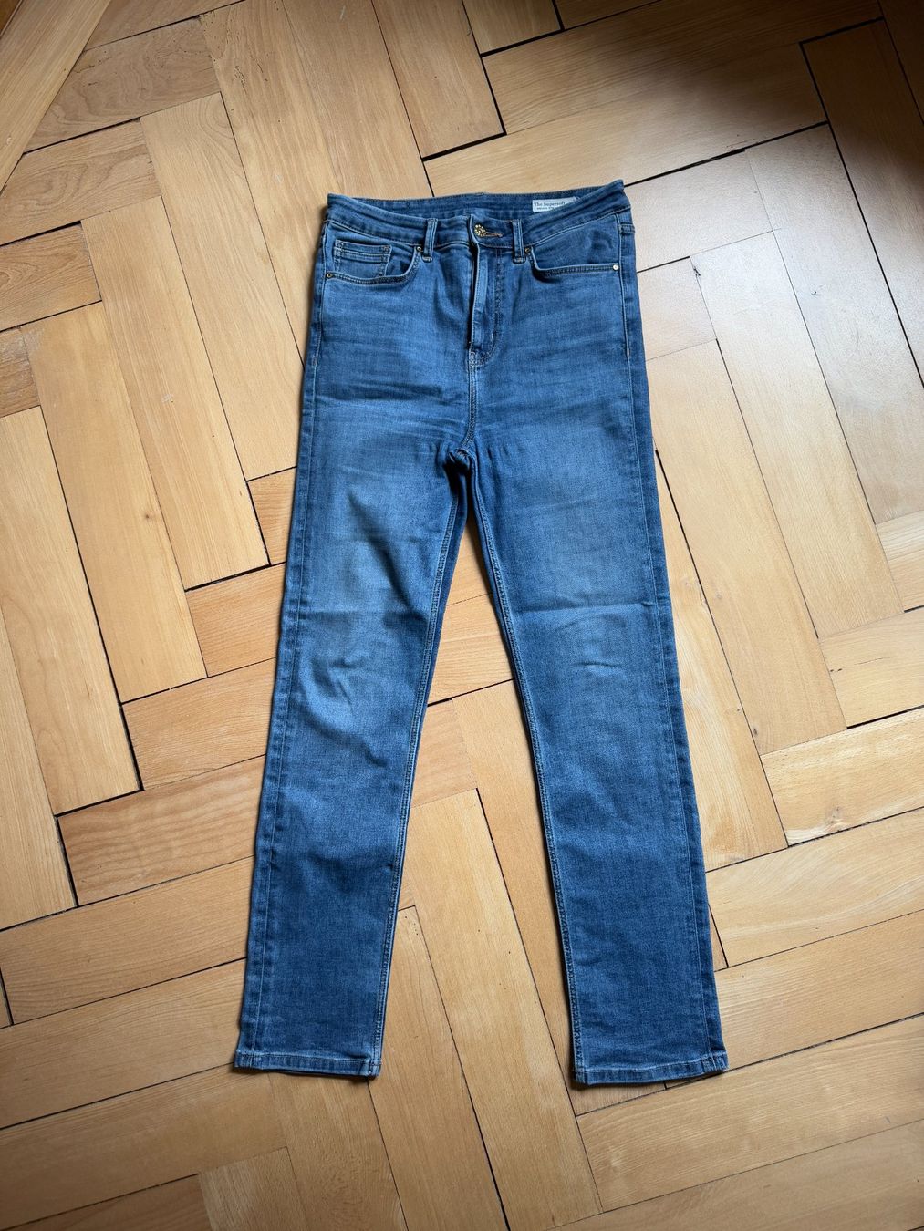 Jeans: MARKS & SPENCER - High Waist Jeans blau 40 – Usato da Zürich venduto da Diazaio