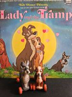 DISNEY LADY & TRAMP BY MARX ELEGANTOY FUN ON WHEELS 1960'S