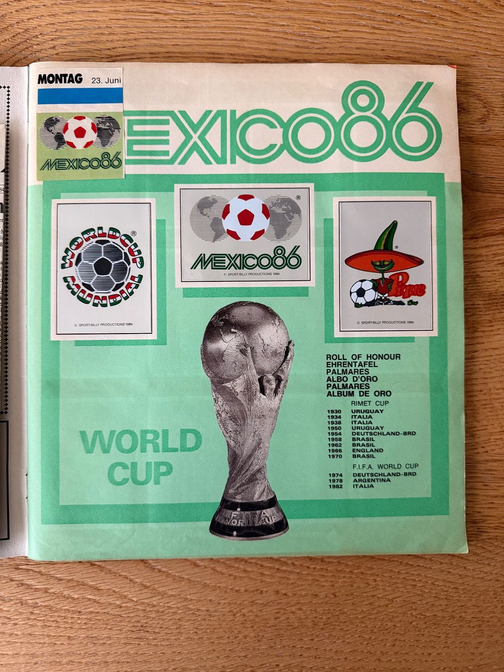 Panini Albums: Panini Mexico 1986 – D'occasion à Belp par Harry03 1