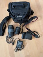 Canon EOS 550D mit 18–55 mm & 75–300 mm Objektiven – Set