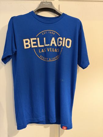 Maglietta Blu Bellagio Las Vegas Resort & Casino Tg M