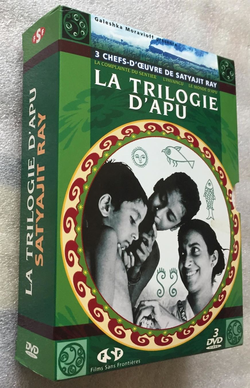 Tutti i DVDs: Satyajit Ray La Trilogie d'Apu Coff 3DVD – Nuovo (secondo la descrizione) da Genève venduto da Cockattoo