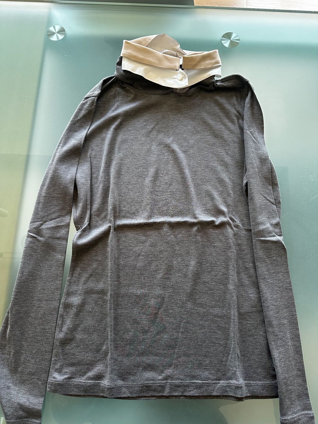Fabiana Filippi Maglioni & Felpe: Pull Col roulé Fabiana Filippi Gris Taille 40 – Usato da Vevey venduto da lua_vb2w