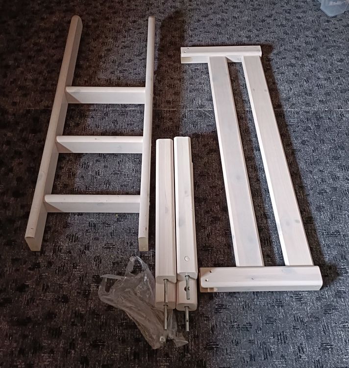 Flexa Rutschbahn und Erhöhung zum halbhoch Bett (Gebraucht) in Rafz für ...