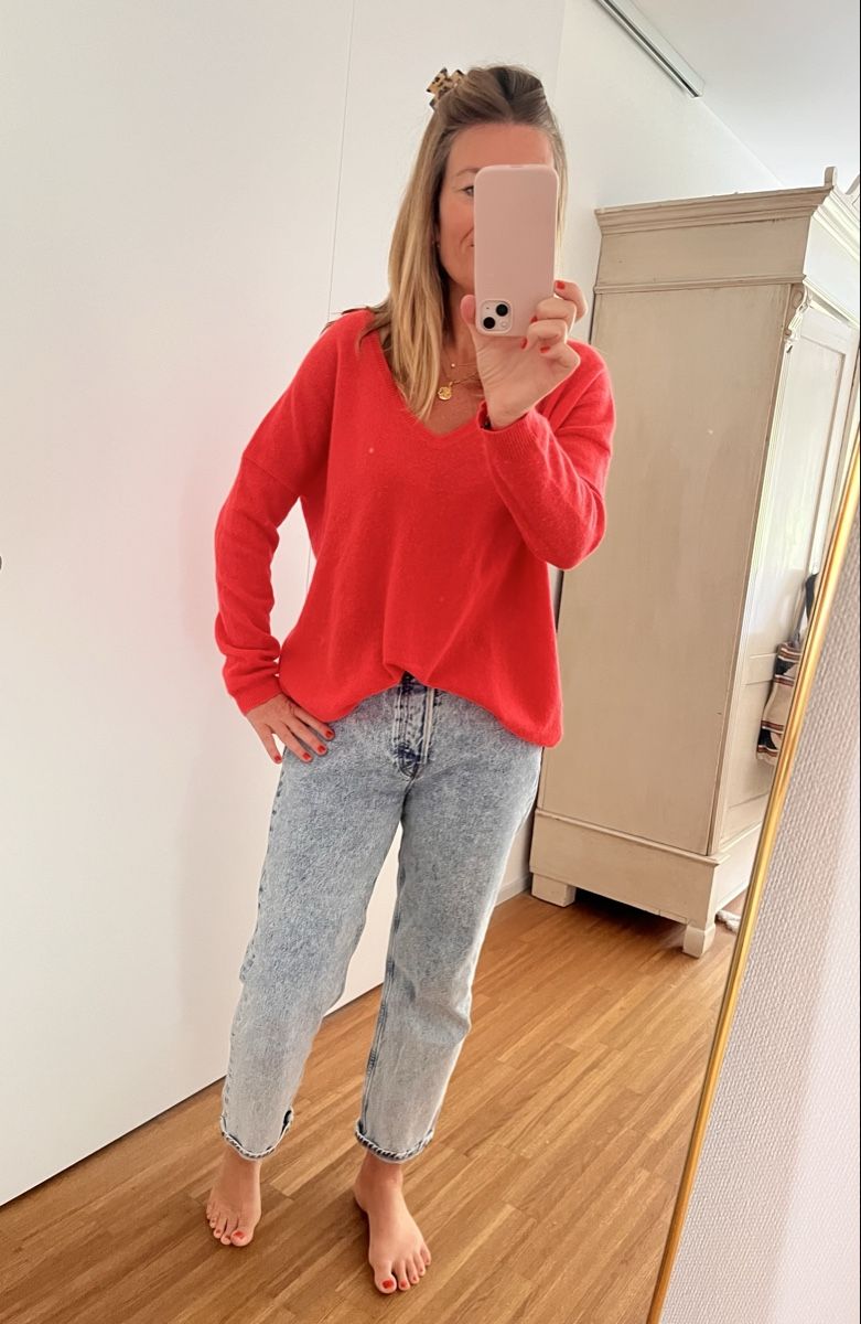 Maglioni & Felpe: ABSOLUT CASHMERE Pullover orange, Gr. 38 – Usato da Küsnacht ZH venduto da madrilena77 4
