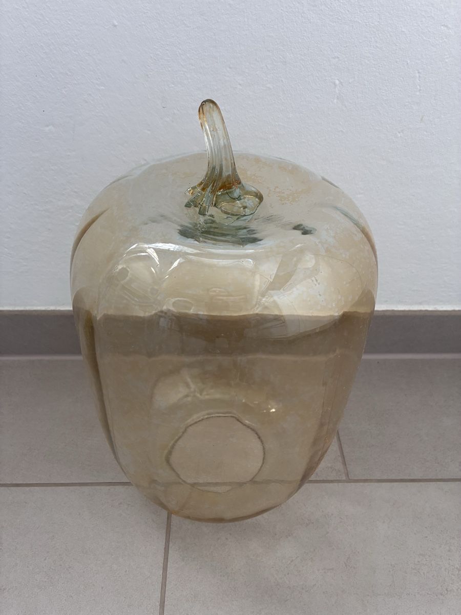 Alle Dekorationen: Glass pumpkin decoration – Gebraucht aus Biel/Bienne von zit_v5yc
