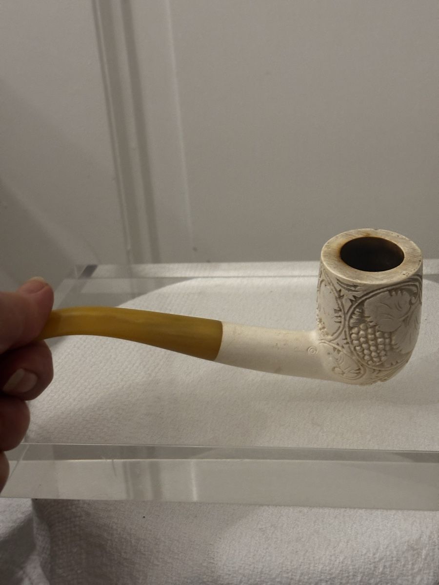 Pipe & Accessori: Pipe à tabac sculptée décor vigne bon état – Usato da Genève venduto da ati_tj8f 3