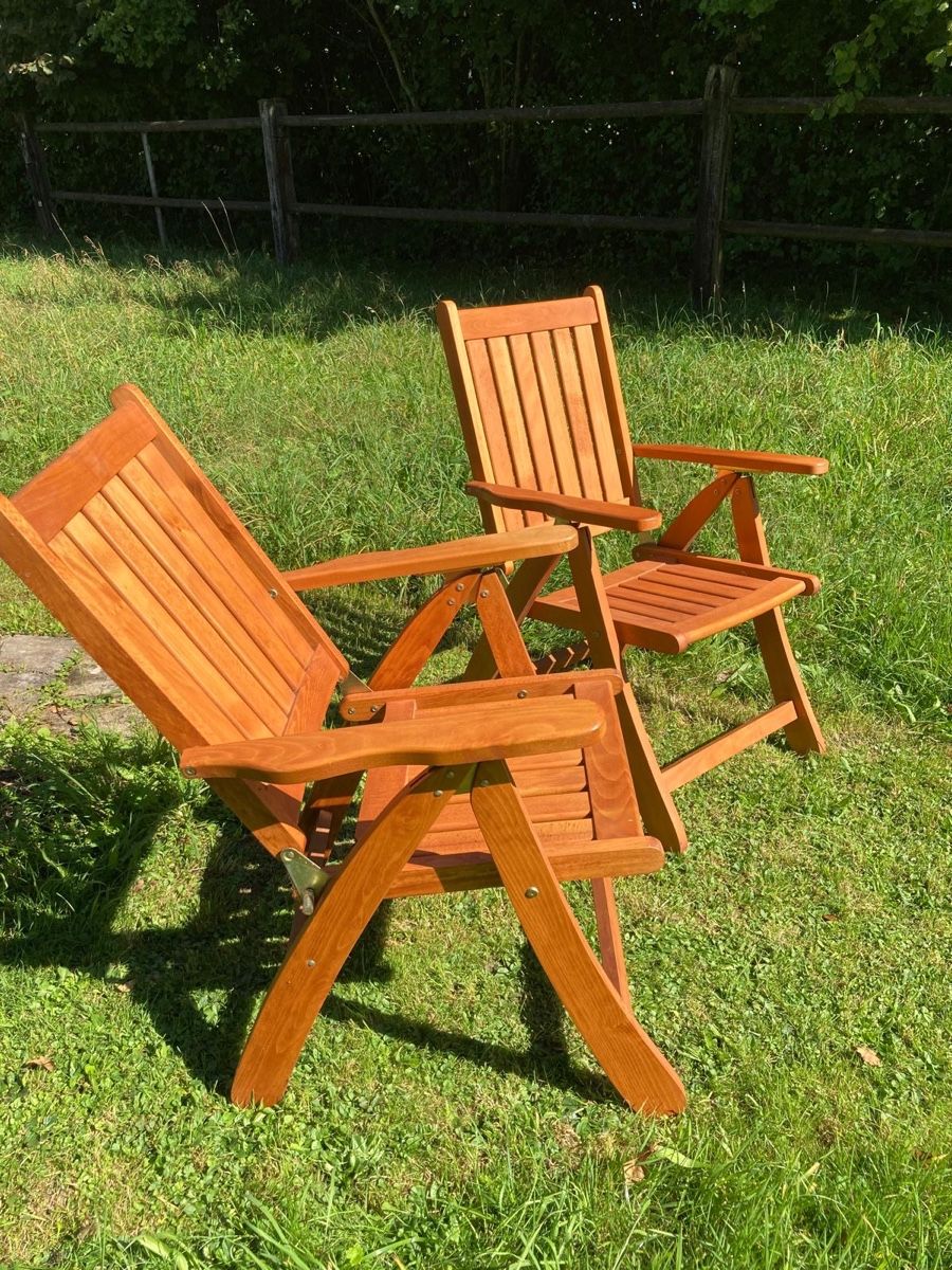 Stühle: Gartenstühle Klappstuhl Holz – Neu (gemäss Beschreibung) aus Oetwil am See von abtDesign