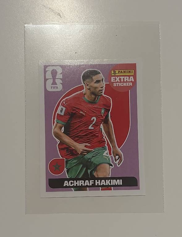 Carte collezionabili: ACHRAF HAKIMI EXTRA STICKER PANINI WC 2026 – Usato da Zürich venduto da rub_87sh