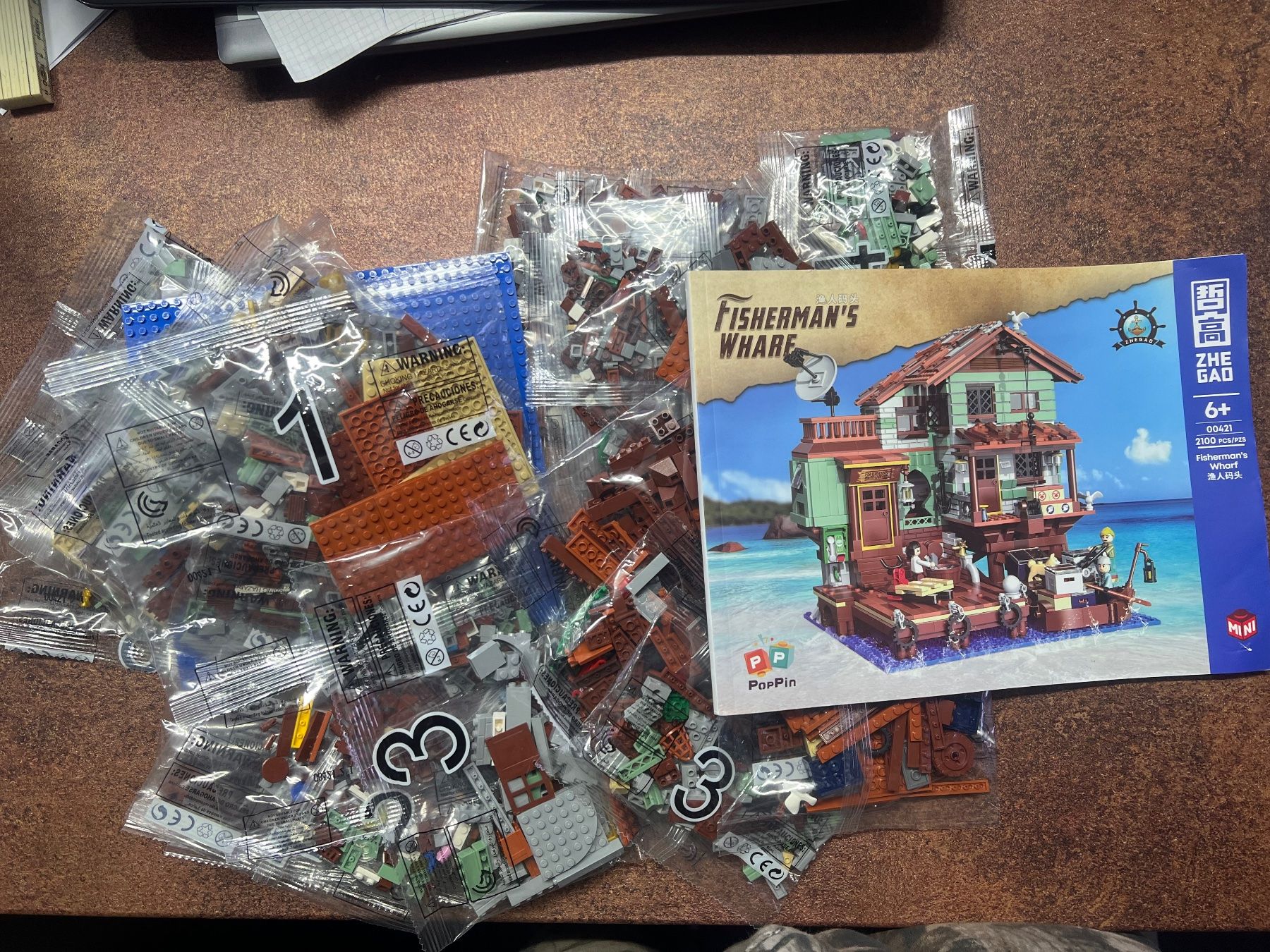 Spielzeuge: Fisching Village 3 Sets – Neu und originalverpackt aus Gempen von Oldstyle 5
