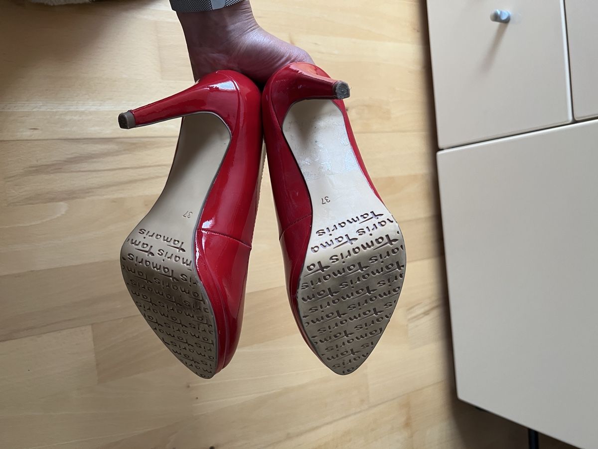 Tamaris Damenschuhe: ROTE TAMARIS PUMPS GR.37 – Neu (gemäss Beschreibung) aus Rothrist von FL_17 2