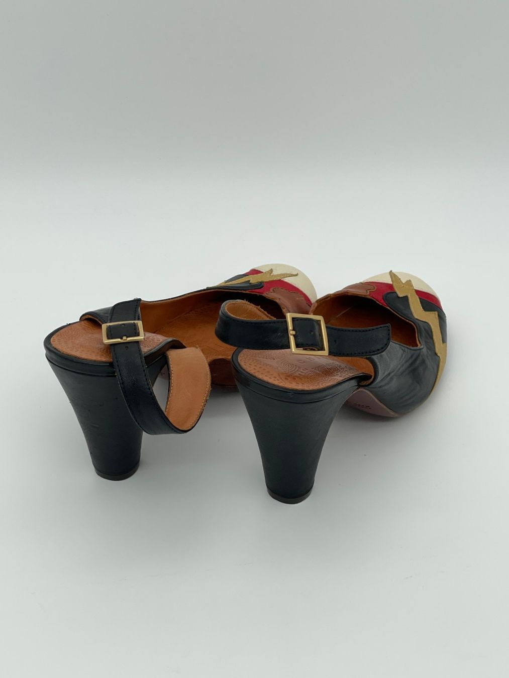 Chie Mihara Scarpe da donna: Chie Mihara Leder Slingback EU 39 Mehrfarbig – Usato da Zürich venduto da shoe_shop 3