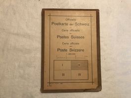 Carte officielle des Postes Suisses