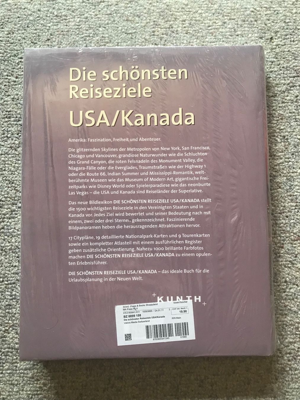Libri: Die schönsten Reiseziele - USA/Kanada – Nuovo e nell'imballaggio originale da Tecknau venduto da Otacon0 1