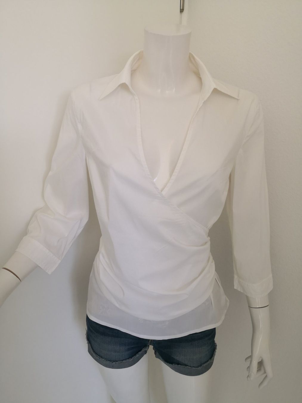 Mango Camicette: 🤩MANGO SUIT WICKEL-BLUSE WEISS – Nuovo (secondo la descrizione) da Olten venduto da Naja-Twins-Twins 3
