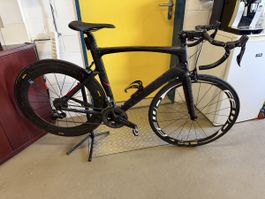 Ridley Noah Fast Aero Rennrad Carbon, Grösse M, 