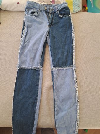 Ragged Jeans Patchwork Damen Grösse 24 👖
