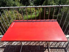 Gartentisch metall - zum restaurieren