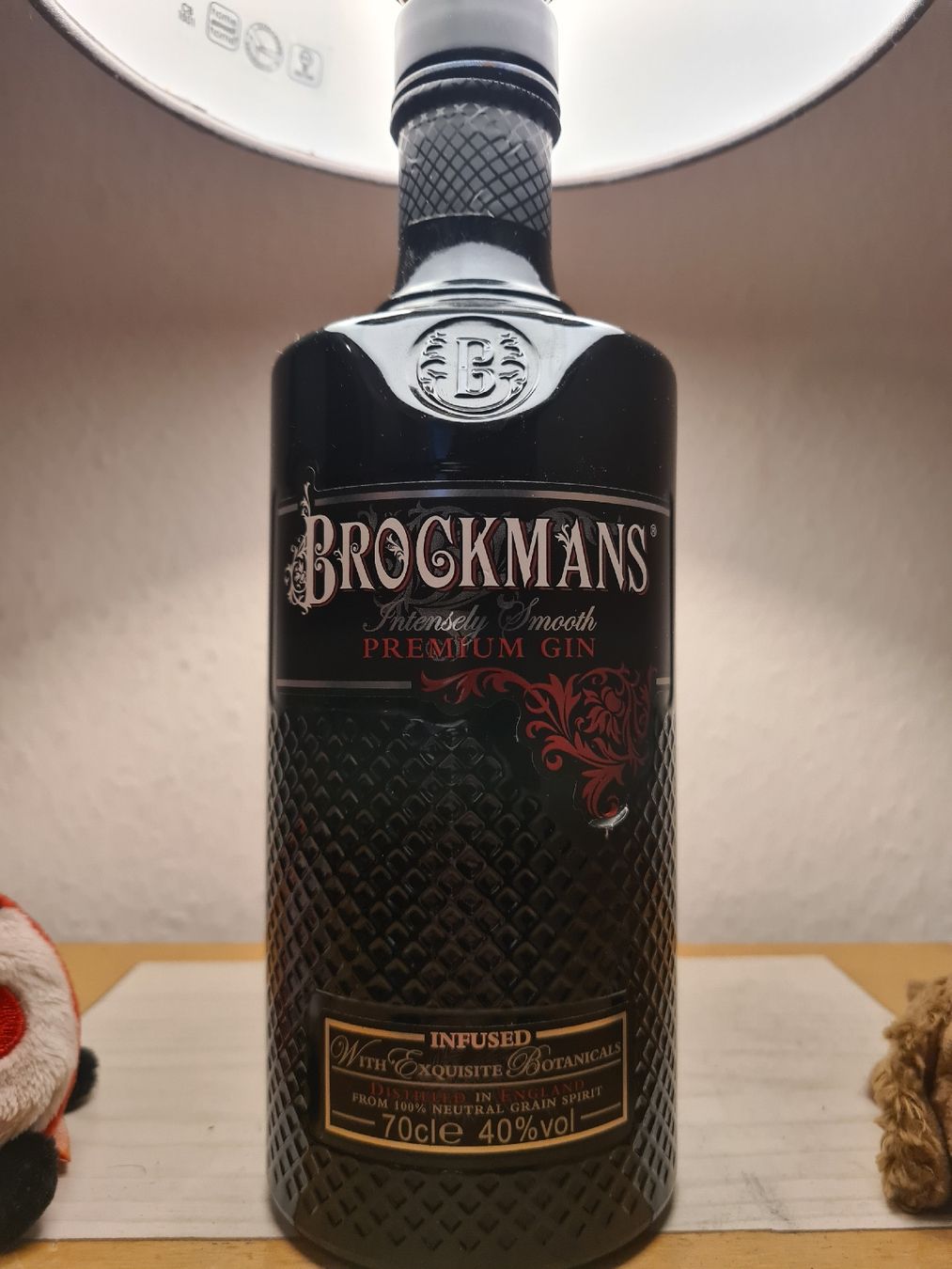 Lampade: Flaschenlampe Brockmans Gin – Nuovo (secondo la descrizione) da Lenzburg venduto da Tolony 1
