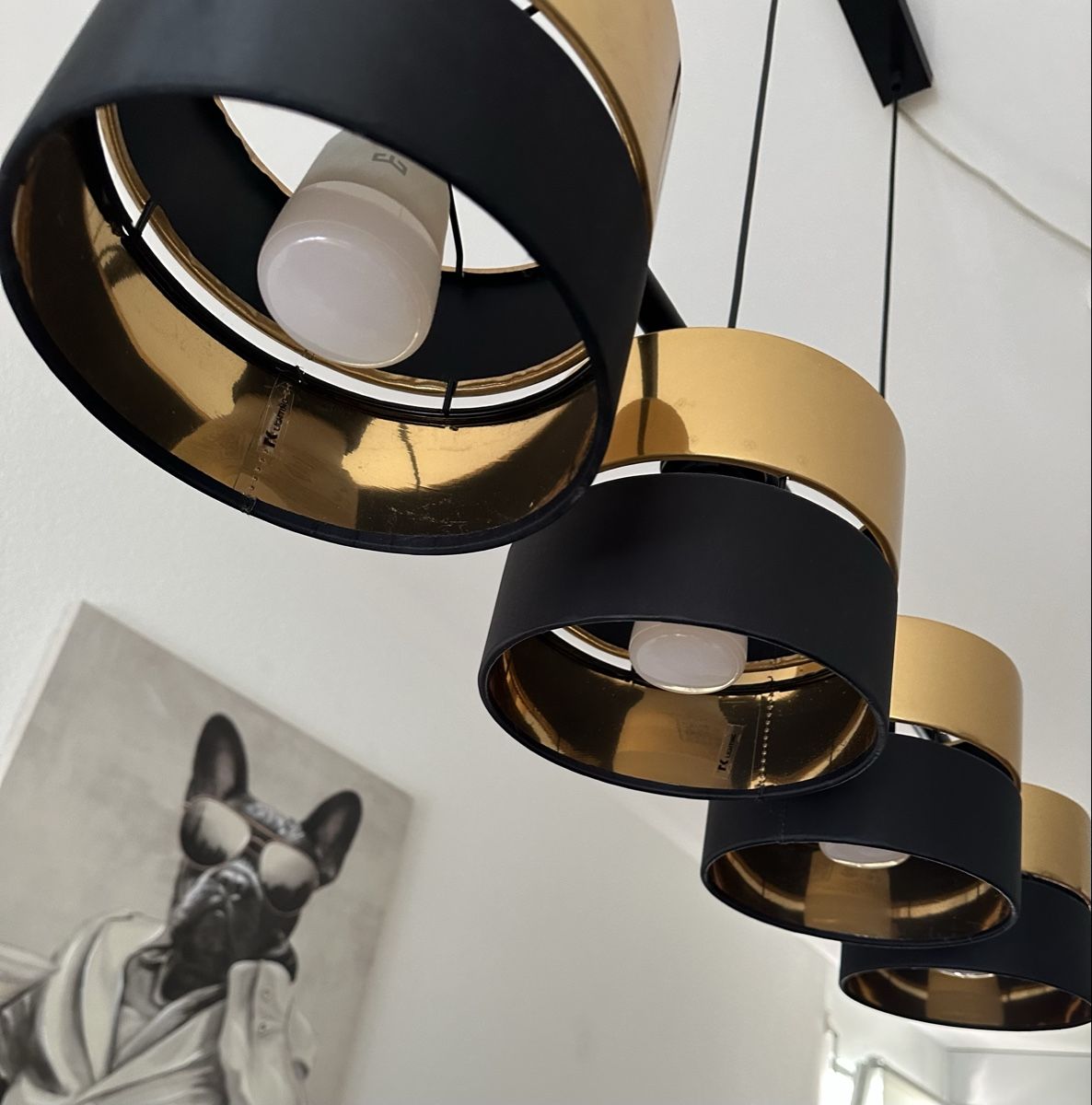 Lampadari & plafoniere: Lampe - Pendelleuchte/Hängeleuchte vierflammig – Usato da Hinwil venduto da Diliborina9598 2