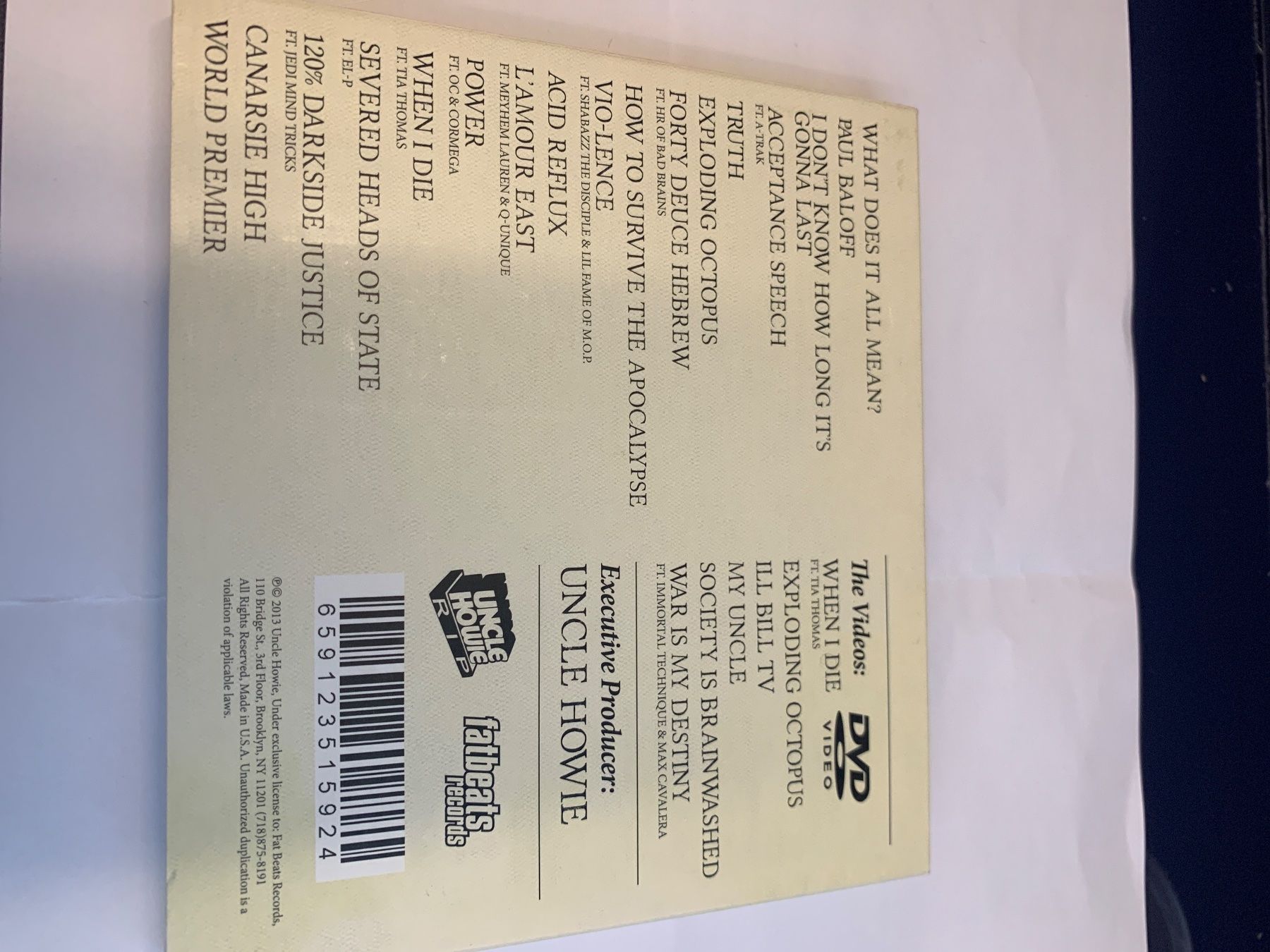 CD: Ill Bill - The Crimy Awards – Usato da Thalwil venduto da eng_yys6 3