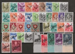 Lot postfrische Verwaltungsmarken **