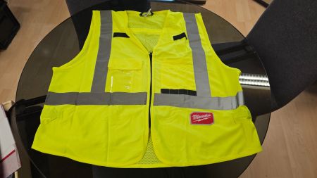 Milwaukee Sicherheitswarnweste Gelb Gr. L/XL Neu OVP