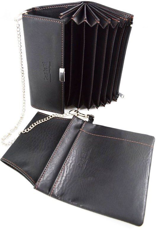 Brieftaschen: Kellnergeldbörse mit  Gürtel-Holster + Sicherungs-Kette – Neu und originalverpackt aus St. Gallen von schnaeppchen-preise 2