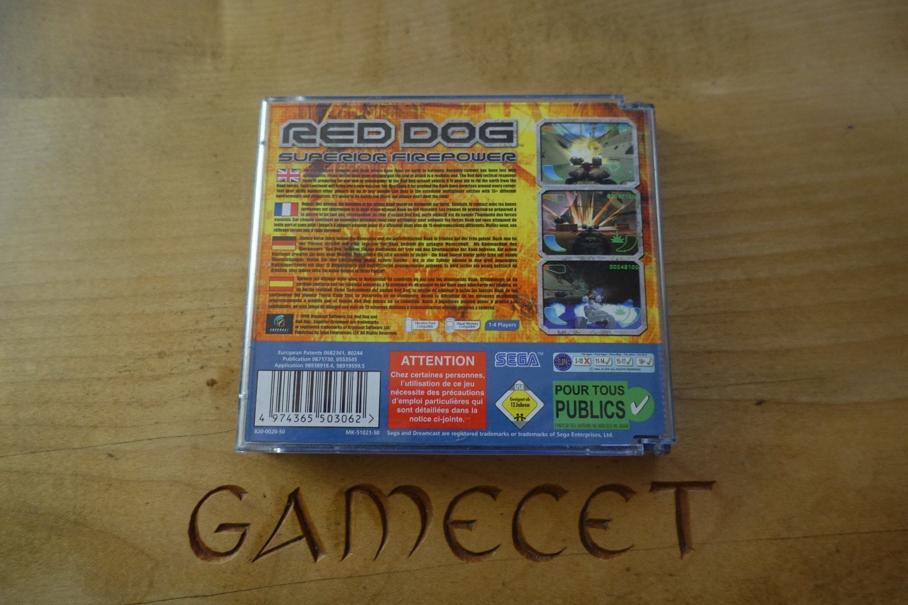 Sega Giochi: Red Dog: Superior Firepower – Usato da Steinach venduto da Gamecet 2