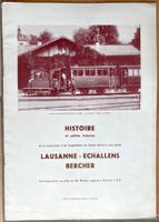 Histoire & petites histoires Lausanne-Echallens-Bercher 1950