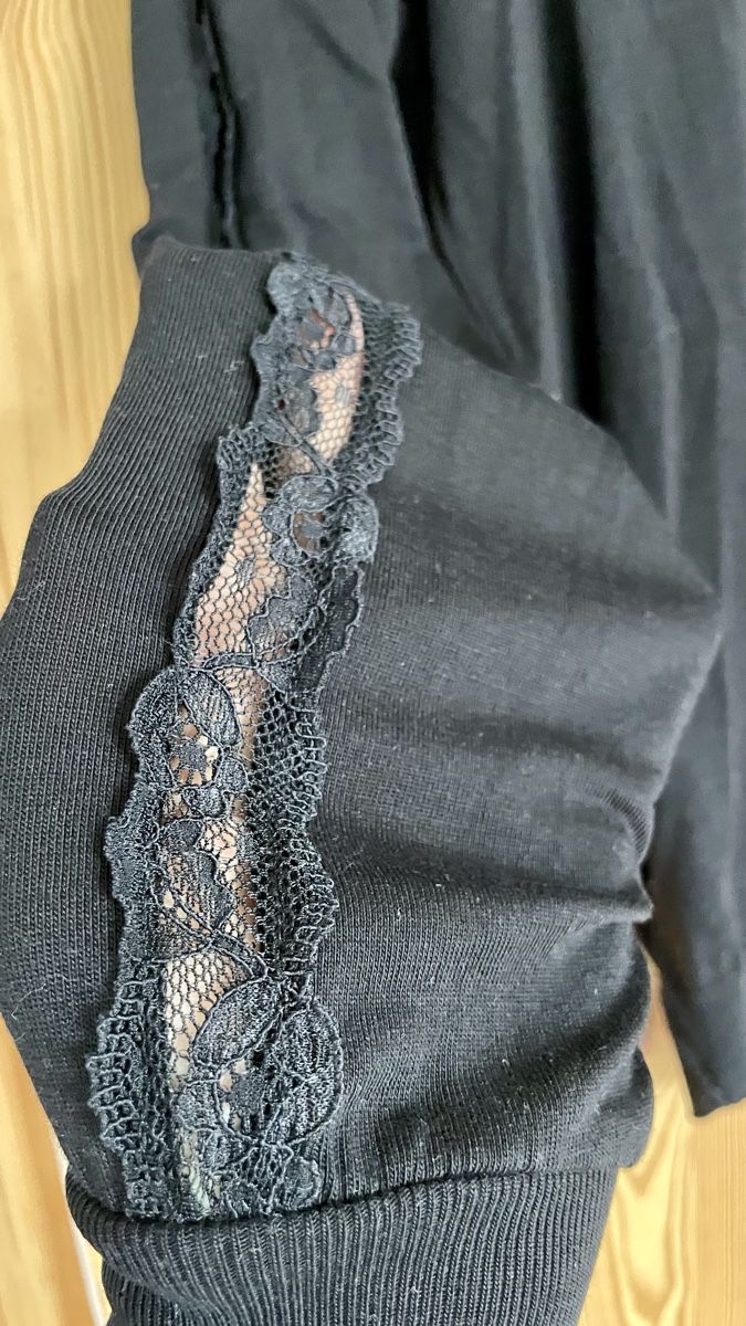 Massimo Dutti Pullover & Sweatshirts: Massimo Dutti SpitzenPullover, Schwarz, Gr. M – Gebraucht aus Wallisellen von AnnaSophia2014 2