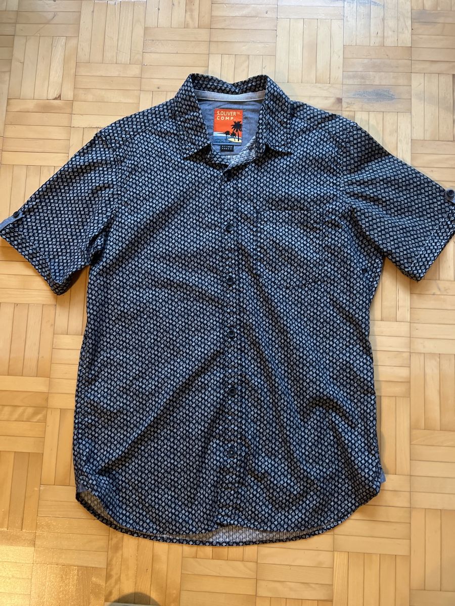 S.Oliver Hemden, T-Shirts & Polos: S.Oliver Hemd Kurzarm Grösse M Sommer Strand Ferien – Neu und originalverpackt aus Schaffhausen von Shiva_70