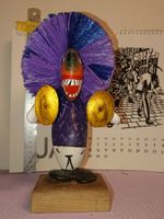 Fasnachts Figur Steinwaggis Guggenmusik