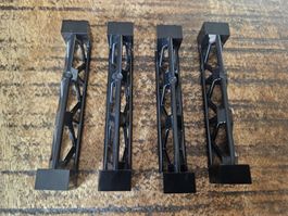 lego 95347 lot de 4 pièces Black Support 2 x 2 x 10 Girder