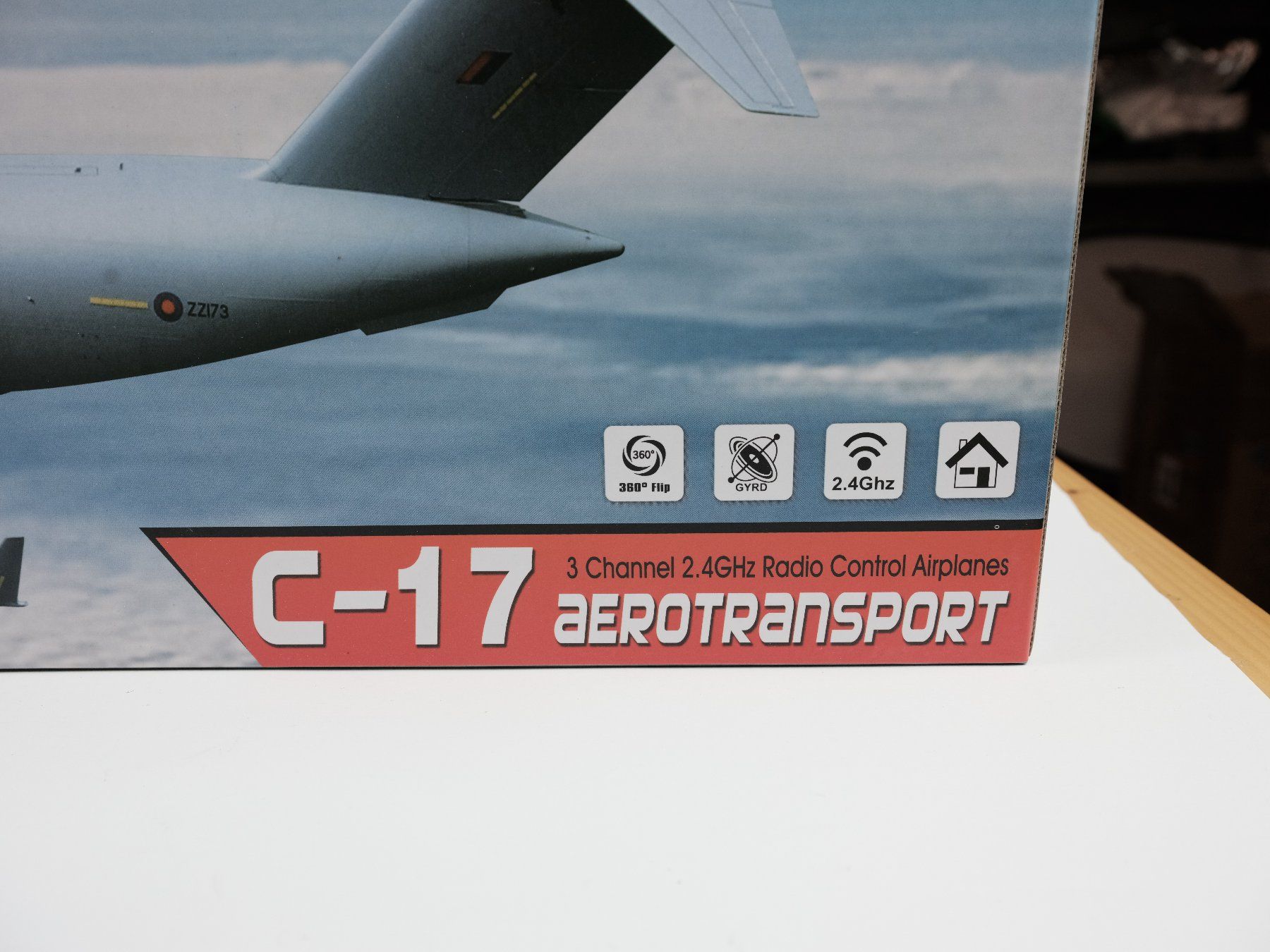 Modellismo RC: RC- Anfänger Flugzeug mit Steuerung / Globemaster C-17 – Nuovo e nell'imballaggio originale da Bern venduto da Xtralite 1
