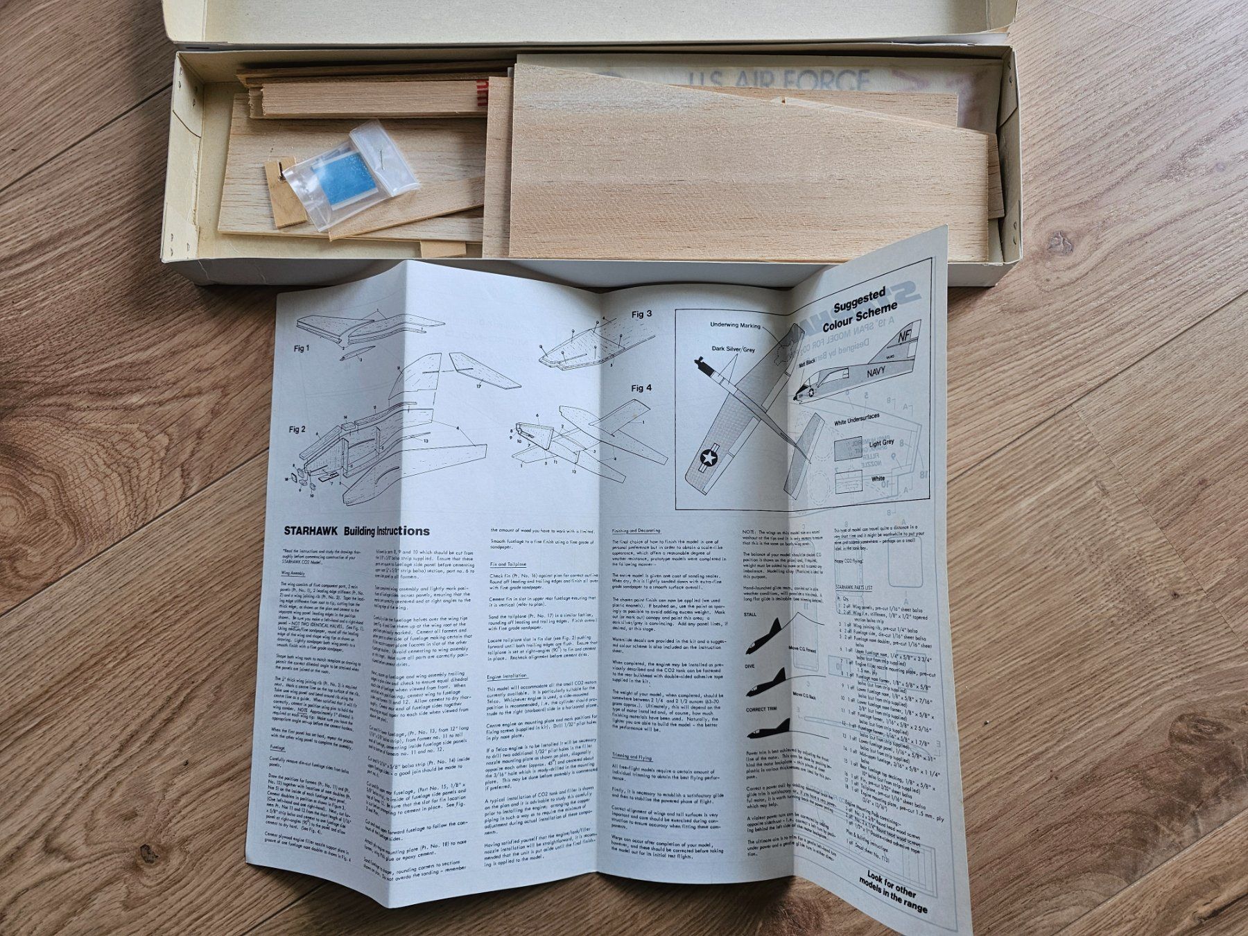 RC Kits de montage: STARHAWK modèle vol libre à construire en balsa – Neuf avec emballage d'origine à Yvonand par Li_poch 2