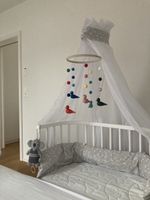 Kompletter Babybay mit Himmel, weiss , in top Zustand